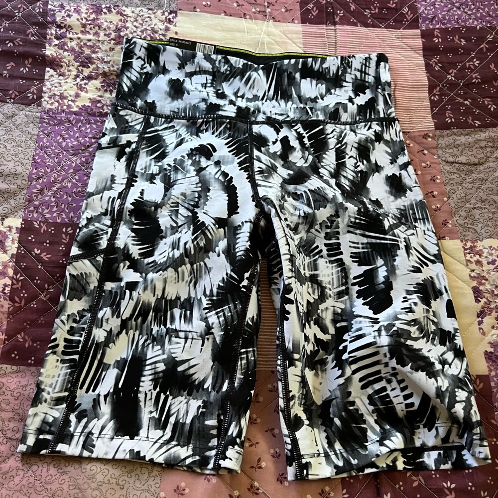 Stylish Black and White Women's Shorts